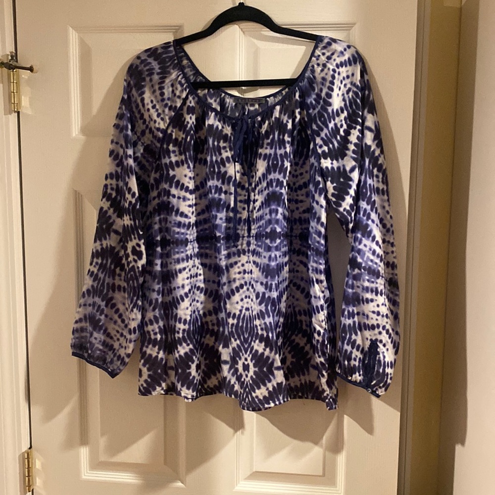 Joie silk blouse.